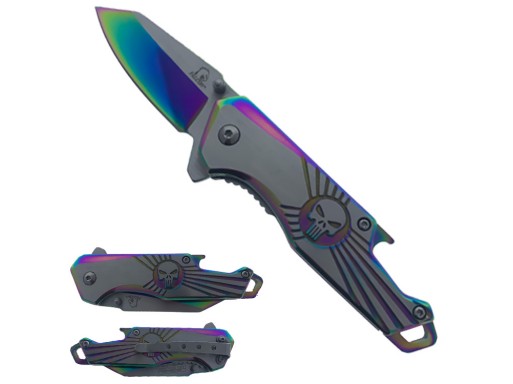 Falcon 6.75" Spring Assisted Pocket Knife KS3763RB